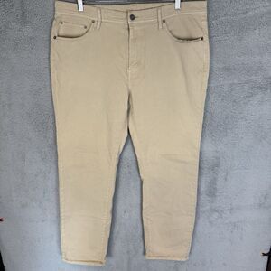 G/Fore Pants Mens 38x28 Beige Golf Cotton Stretch Preppy Casual